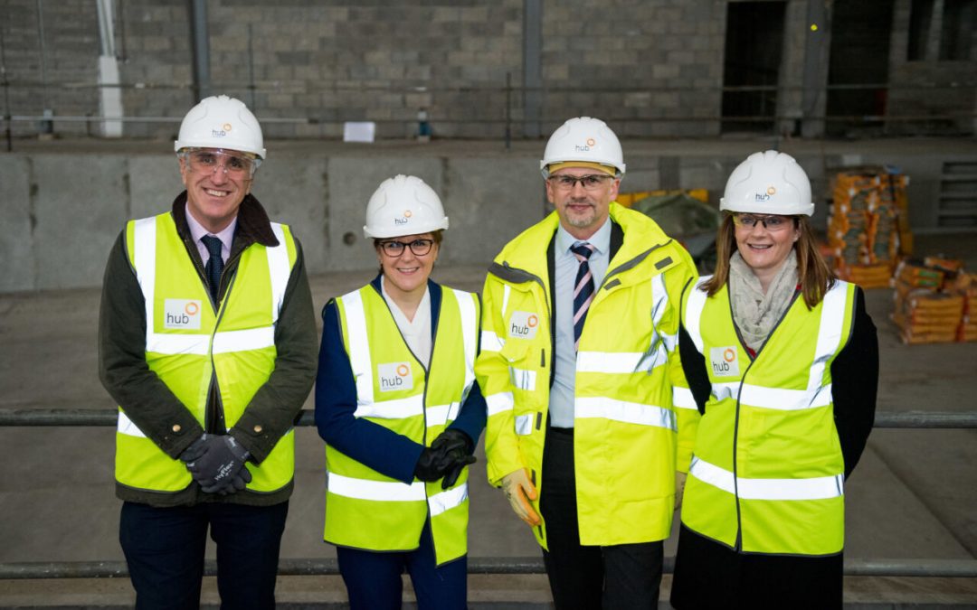 First Minister visits hub North Scotland projects