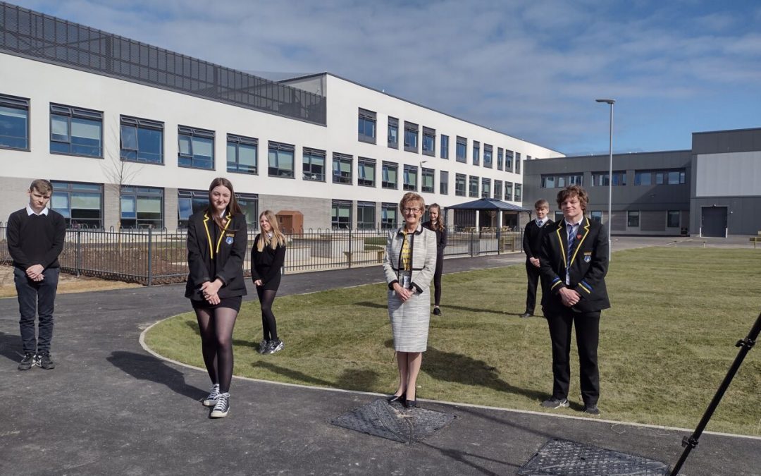 Lossiemouth High School opens for pupils