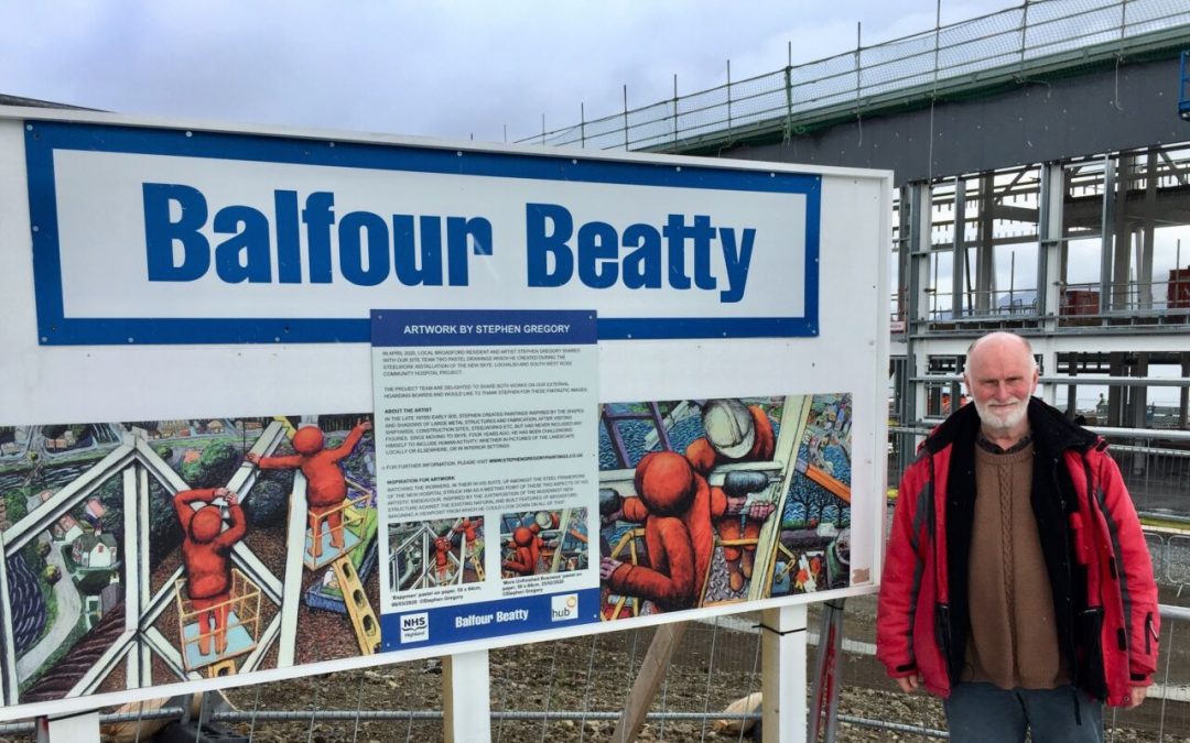 Skye hospital development inspires renowned artist